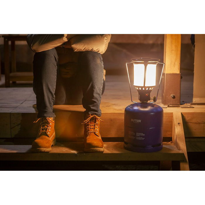 Butsir Lámpara 500 Piezo Portátil LAB C0007 con Encendido Eléctrico para Bombonas Azules