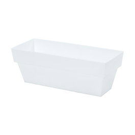 Plastiken Jardinera Limited 10x25cm Blanco E3-90560