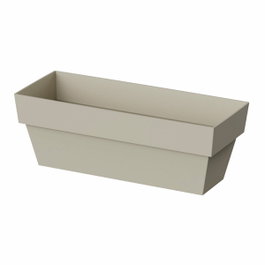 Plastiken Jardinera Limited Ecru 12 x 30 cm