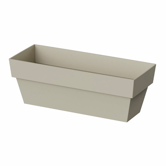Plastiken Jardinera Limited Ecru 12 x 30 cm Plastiken Jardinera Limited Ecru 12 x 30 cm