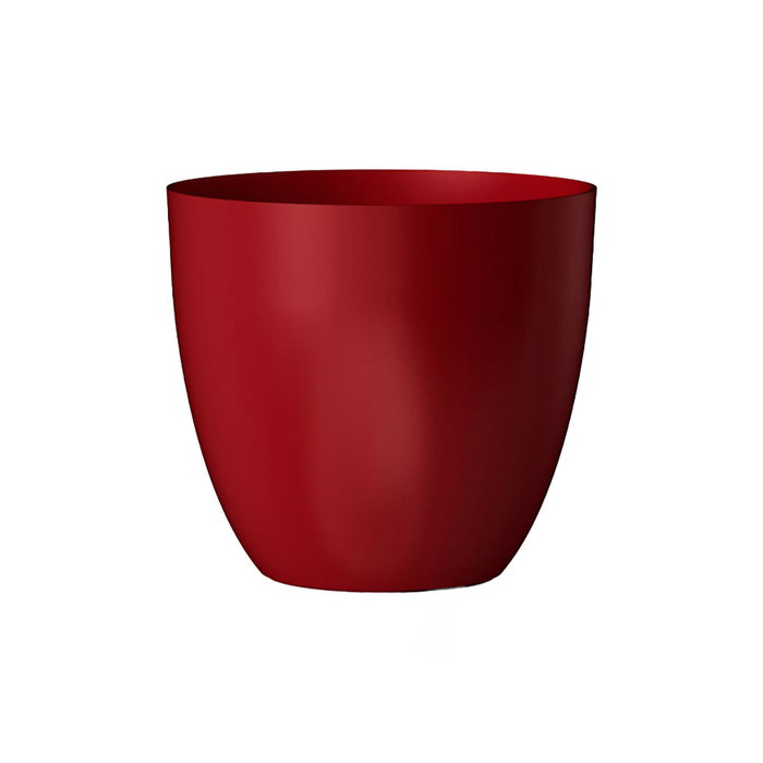 Plastiken Macetero tipo cuenco rojo Ø 18 cm Plastiken Macetero tipo cuenco rojo Ø 18 cm