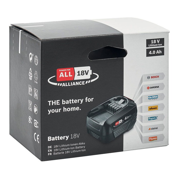 Bosch Batería 4,0ah 18v P4a 5001519