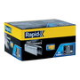 Rapid Grapas para Cable 36 Planas 10 mm, Acero de Alto Rendimiento, para Cables de Hasta 6 mm, Paquete de 5 x 1000 uds (5000 uds Total) - Ref. 11884410