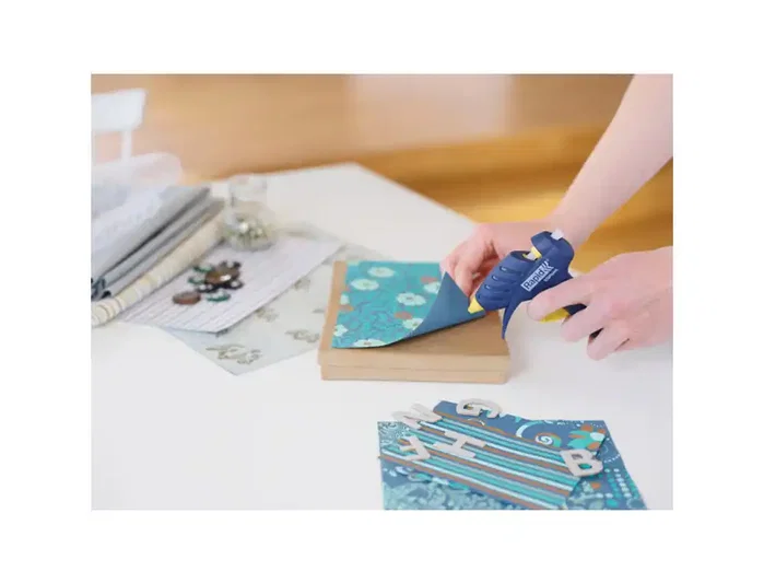 Rapid Pistola de cola termofusible EG Point para barras de 7 mm
