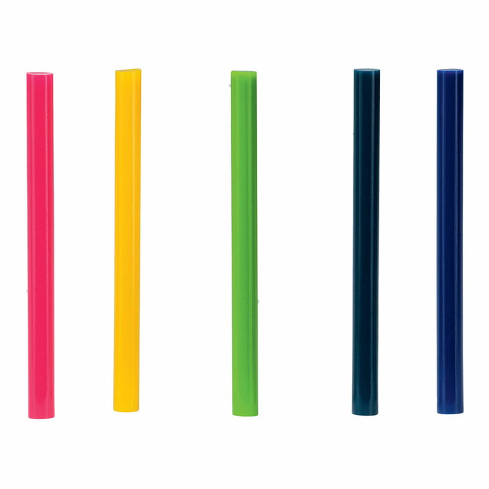 Rapid Barras de cola termofusible de colores ø7 x 90 mm, 36 uds Rapid Barras de cola termofusible de colores ø7 x 90 mm, 36 uds