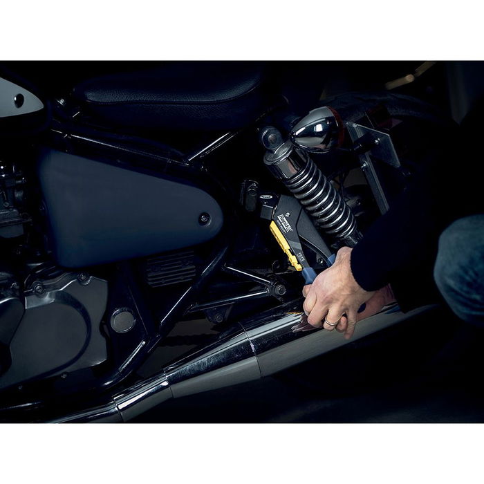 Rapid Remachadora Manual RP60 Cabezal Giratorio Multiherramienta con Boquilla Múltiple y Cabezal 360º para Espacios Ajustados