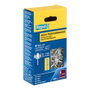 Rapid Remaches de aluminio Ø 3.2 x 8 mm, caja de 500 unidades, alta resistencia para exteriores