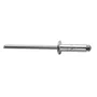 Rapid Remaches de aluminio ø4 x 10 mm, caja 500 uds