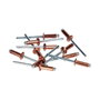Rapid Remaches de aluminio cobreado ø4 x 10 mm, 50 uds