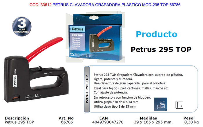 Petrus Clavadora 295 top Negro/Rojo Petrus Clavadora 295 top Negro/Rojo