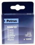 Petrus Grapas Cobreadas 530/10 mm, Caja de 1200 unidades