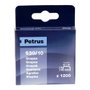 Petrus Grapas Modelo 530/10 mm, 11.4x10 mm, Alambre Cobreado, Caja 1200 uds, Ref. 77515