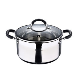 Masterpro Olla BGMP-1502-BK Acero Inoxidable 5 L Ø24 x 12 cm Foodies