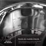 Masterpro Olla BGMP-1502-BK Acero Inoxidable 5 L Ø24 x 12 cm Foodies