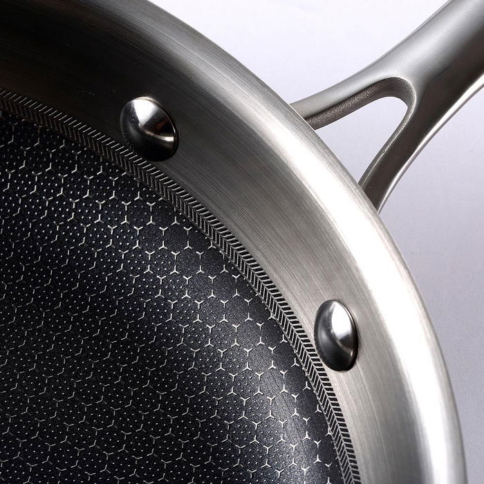 Masterpro Sartén BGMP-1631 Acero Inoxidable 18/10 Antiadherente Ø24x4,7 cm Hi-tech 3
