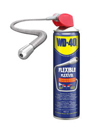 WD-40 Lubricante Multiusos en Aerosol con Cánula Flexible 400 ml