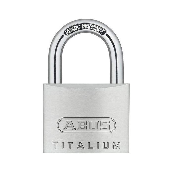 Abus Candado 64TI/50 Titalium con Cuerpo de Aluminio Abus Candado 64TI/50 Titalium con Cuerpo de Aluminio