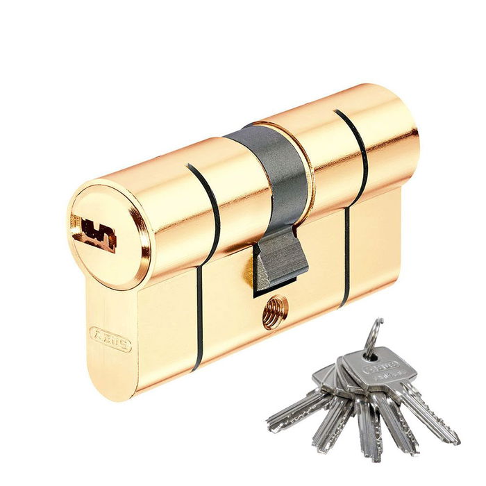 Abus Eurocilindro Latón Doble Embrague 30/40mm D66 mm con Rotura Programada 5 Llaves Copiables Abus Eurocilindro Latón Doble Embrague 30/40mm D66 mm con Rotura Programada 5 Llaves Copiables