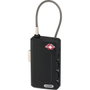 Abus Candado de Combinación TSA 30mm con Arco de Cable Retráctil