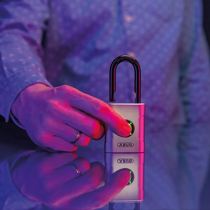 Abus Candado 57/45 de Huella Dactilar Touch 45mm IP68 con Apertura por Huella