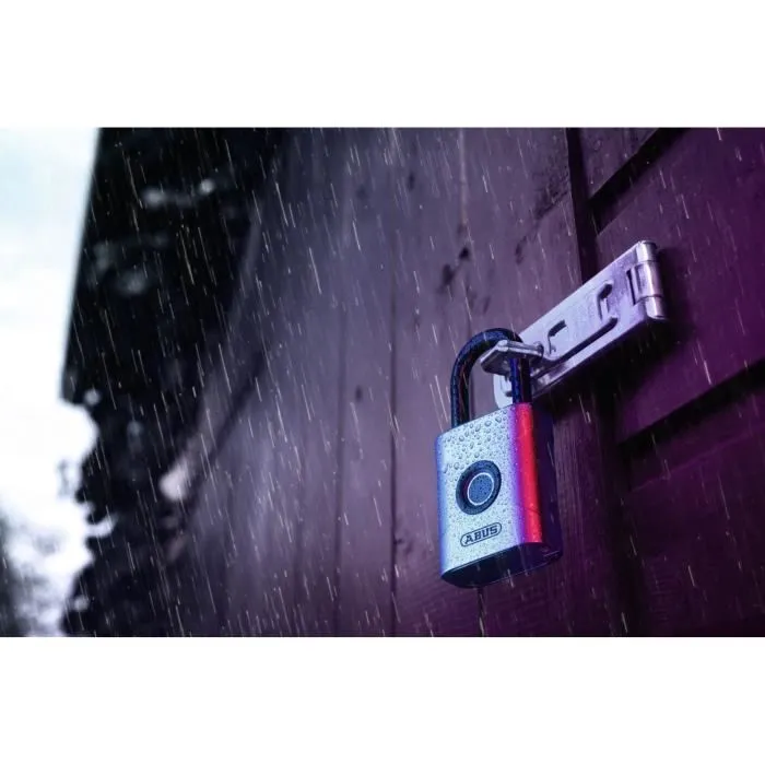 ABUS Lock Touch 57 45 Candado Biométrico Plata