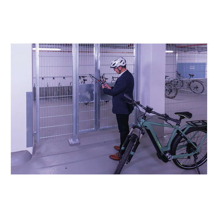 ABUS Lock Touch 57 45 Candado Biométrico Plata