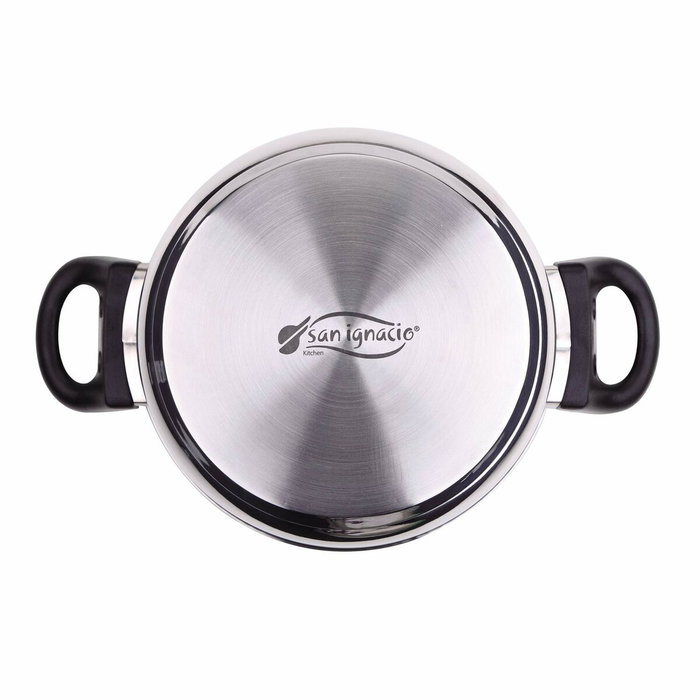 San Ignacio Batería de cocina de 5 piezas en acero inoxidable para inducción