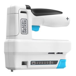 Black+Decker Grapadora/Clavadora BCN115-XJ 3,6V con Batería de Litio Integrada, Carga USB-C, Luz LED y Clavos/Grapas Incluidos