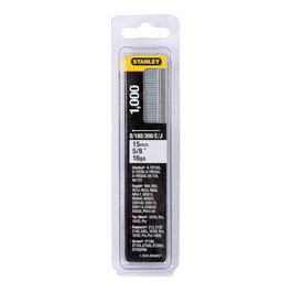 Stanley Clavos Brad 8/300/e/Tipo J - 15 mm, 1000 uds