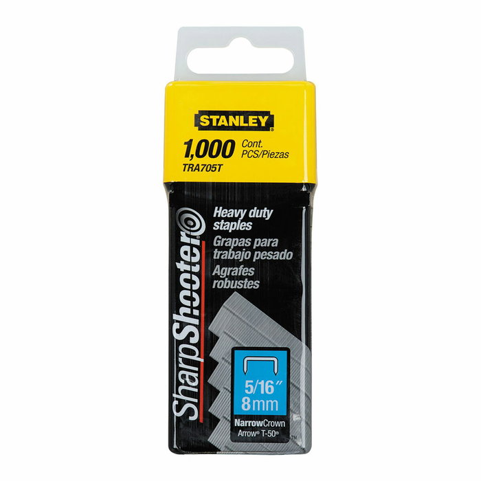 Stanley Grapas Tipo G 4/11/140 de 8 mm, Caja de 1000 uds