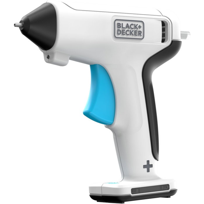 Black+Decker Pistola de Cola BCGL115-XJ 3,6 V con Barra de Silicona ø7 mm
