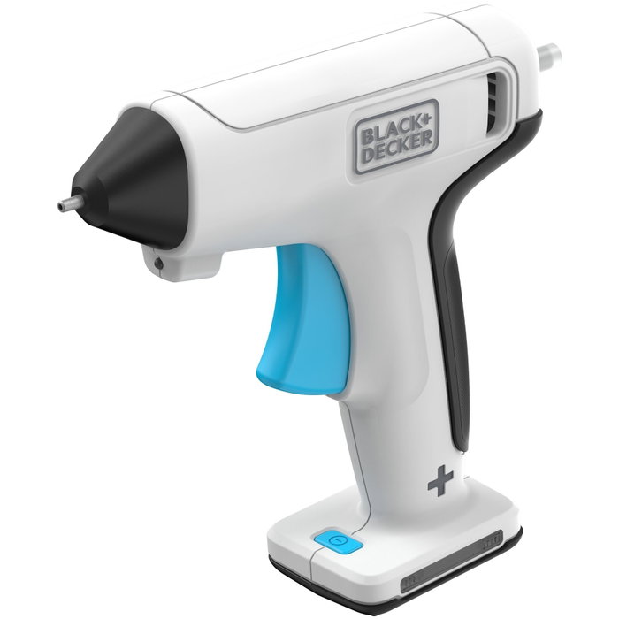 Black+Decker Pistola de Cola BCGL115-XJ 3,6 V con Barra de Silicona ø7 mm