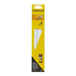 Stanley Hojas sierra sable Sta21232-xj 22,8 cm corte grueso y recto en madera pack 2 uds