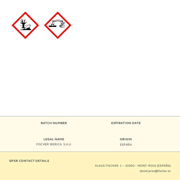 Limpiador moho y verdin 500 ml 564124 fischer