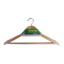 Mondex Lote 3 Perchas Contorneadas Madera Ecológica FSC 43,5x22,5 cm