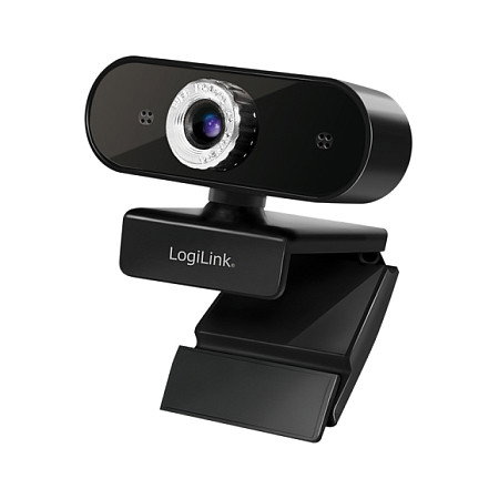 LogiLink UA0371 Webcam Full HD 3 MP Negro, Plata LogiLink UA0371 Webcam Full HD 3 MP Negro, Plata