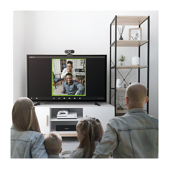 LogiLink UA0371 Webcam Full HD 3 MP Negro, Plata LogiLink UA0371 Webcam Full HD 3 MP Negro, Plata