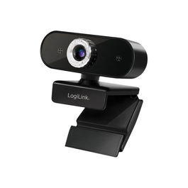Logilink Webcam USB Full HD 30fps con Micrófono para Videollamadas Plug and Play