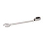 Irimo 18-10-1 Llave Combinada con Carraca Fija 10 mm Acero Cromado Mate ISO1711-1 DIN3113