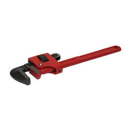 Irimo 302-365-2 Llave de Tubo Stillson (Grifa) 14" (355.6 mm), Acero Forjado Anticorrosión, para Tubos de 1" a 4", Rojo, Norma GGG-W-651