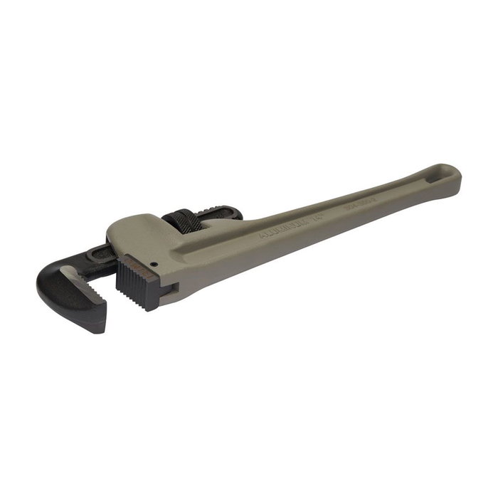 Irimo 304-450-2 Llave de Tubo Stillson (Grifa) de Aluminio 18" para Tubos de 1-1/2" a 5", con Mordazas Forjadas y Estructura Ligera Irimo 304-450-2 Llave de Tubo Stillson (Grifa) de Aluminio 18" para Tubos de 1-1/2" a 5", con Mordazas Forjadas y Estructura Ligera