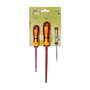 Irimo 459v-3-1 Juego Destornilladores 1000V + Tester 3 Piezas Mango Bi-componente Aislados VDE