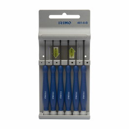Irimo Juego de 6 Destornilladores de Precisión para Tornillos Ranurados y Phillips