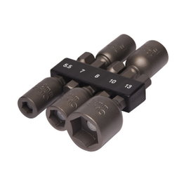 Irimo Juego de Vasos Magnéticos Hexagonales 5,5-13 mm 5 Piezas