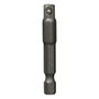 Irimo Adaptador hexagonal macho a cuadrado macho 50 mm ¼ pulg