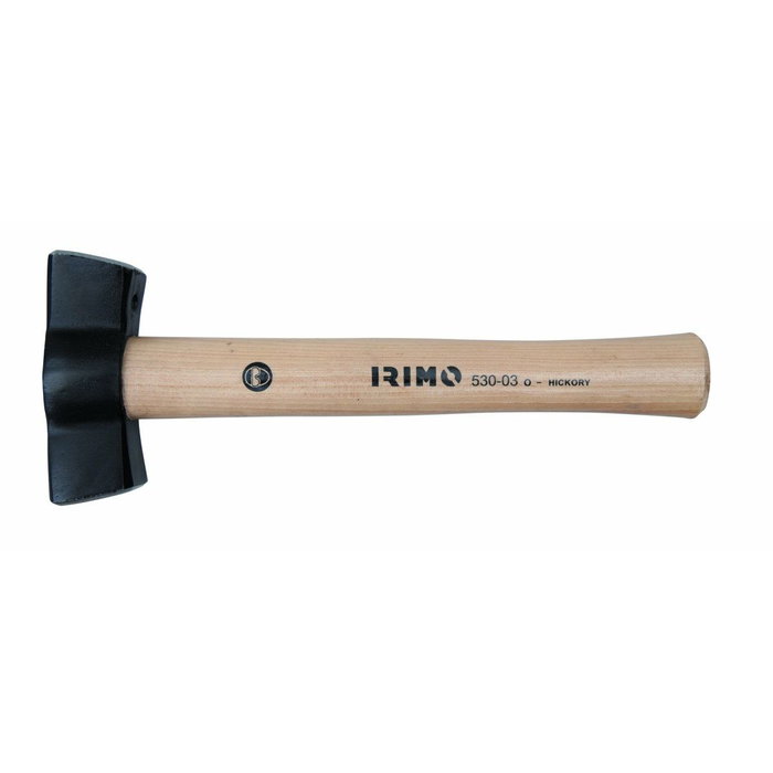 Irimo Maceta de albañil con mango de madera de nogal, 750 g