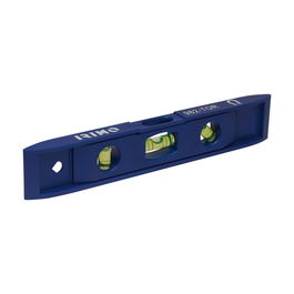 Irimo 982-tor-1 Nivel Torpedo de Plástico con Imán para Fontaneros, 230 x 15 x 40 mm, Azul