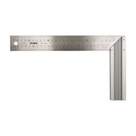 Irimo 991-400-1 Escuadra 400 mm Hoja Acero Inoxidable Mango Aluminio Agujero Colgar