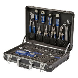 Irimo Maleta de aluminio con 97 herramientas