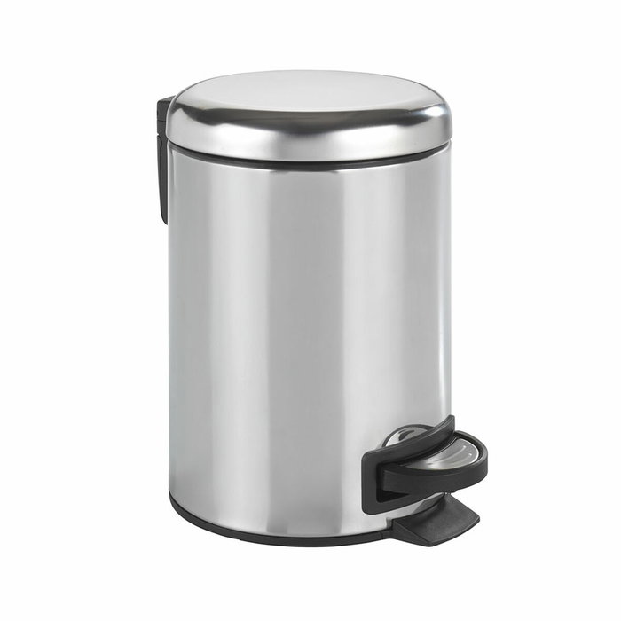 Wenko Papelera de pedal Leman 3l acero inoxidable brillante Wenko Papelera de pedal Leman 3l acero inoxidable brillante